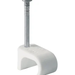 Clearance Schneider TC flad kabelclips 25 stk, klar, 3-5 mm Kabelclips- & Bøjler