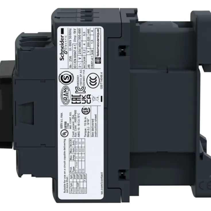 New Schneider TeSys LC1D12V7 kontaktor 12A, Schneider Electric