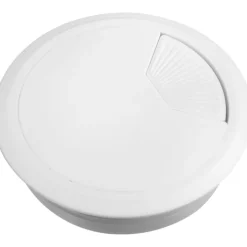 Clearance Schneider Unica+ kabelgennemføring til bord Ø80 mm, Mobil, Pc & Data