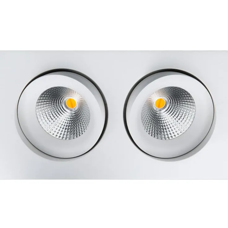 Discount Junistar Isosafe indbygningsspot, hvid Indbygningsspots