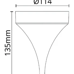 SG Bell baldakin m. tragt, Baldakiner