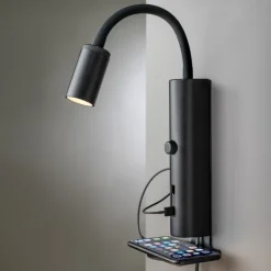 Best SG Tube væglampe med USB, 2700K, Væglamper