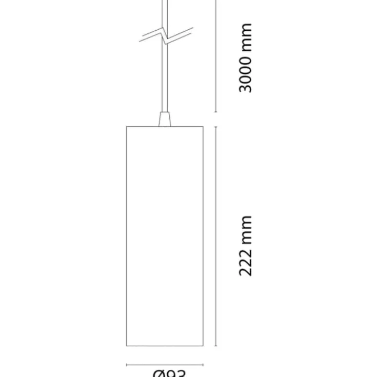 SG Zip 1F pendeladaptor, Strømskinner