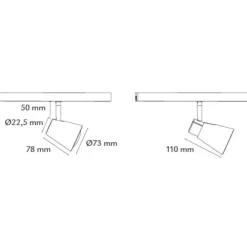 Online SG Zip Zoom 1F skinnespot, justerbar , Skinnespots