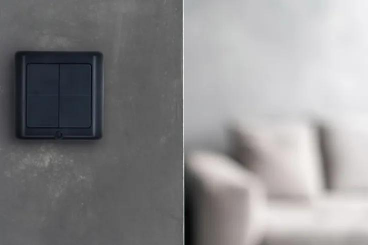 Hot Blu batteritryk med 4 slutte, Zigbee, Afbrydere