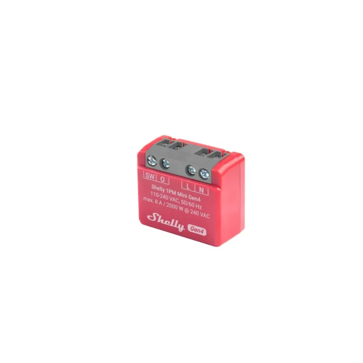 Best Mini Gen4 relæ med effektmåler, Wi-Fi & Zigbee Afbrydere