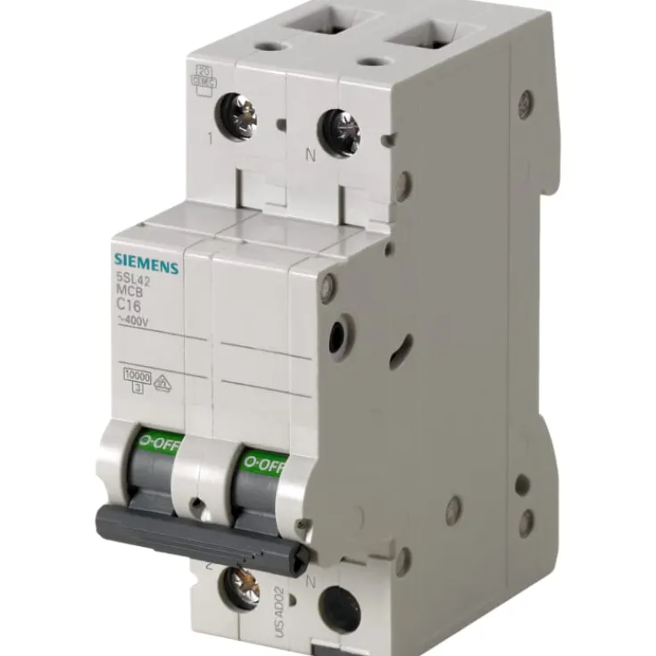 Outlet Automatsikring C 1P+0, Tavlekomponenter