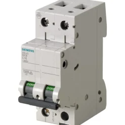 Automatsikring C 1P+0, Tavlekomponenter