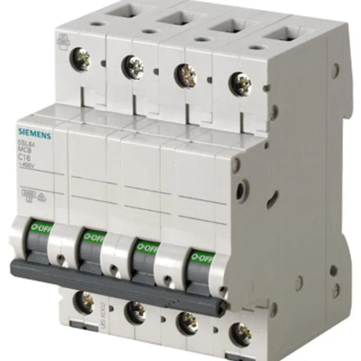 Outlet Automatsikring C 3P+0, Tavlekomponenter