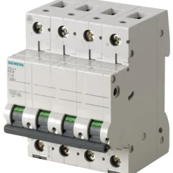 Discount 5SL automatsikring C 3P+0, Tavlekomponenter