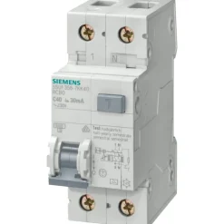Clearance S5U HPFI kombiafbryder C 1P+N, 16A Tavlekomponenter