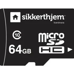 New 32GB microSD hukommelseskort til SmartCam Alarmsystemer & Tyverisikring
