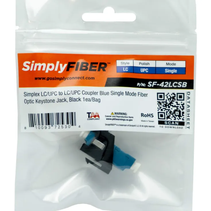 Hot Simplyfiber Keystone Udtag & Konnektorer