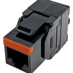 RJ45 Keystone konnektor CAT5E, uskærmet , Udtag & Konnektorer