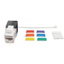 Best RJ45 Keystone konnektor, CAT6A/6, uskærmet, Udtag & Konnektorer