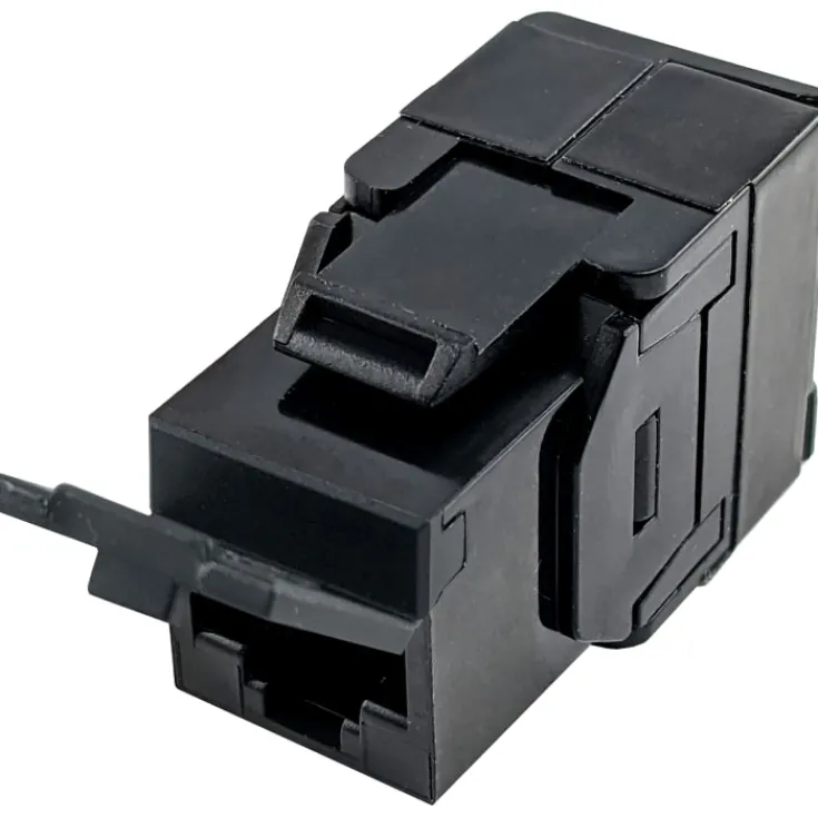 Outlet RJ45 Keystone konnektor, CAT6A/6, uskærmet, Udtag & Konnektorer
