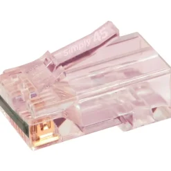Hot RJ45 netværksstik, CAT6/6A, uskærmet, 100 stk. Netværksstik