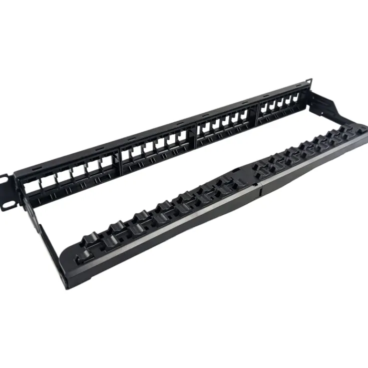 Best RJ45 Patchpanel Rack 24 Port, unloaded, uskærmet Udtag & Konnektorer
