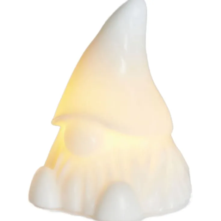 Clearance Coco nisse med lys, 12 cm Julepynt Med Lys