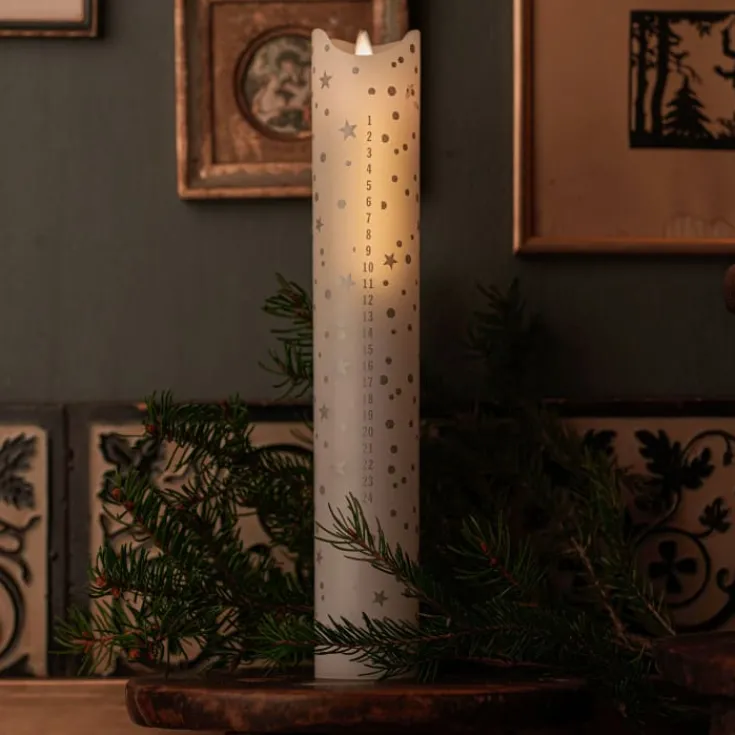 New LED kalenderlys, Julepynt Med Lys