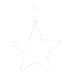 Sale Liva stjerne med lys, 40 lys, Julepynt Med Lys