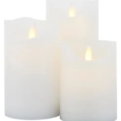 Best Sara Exclusive LED bloklys, batteri Sirius|Kunstige Stearinlys