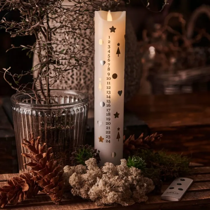 Discount Sara LED kalenderlys Julepynt Med Lys