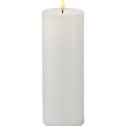 Clearance Sille Exclusive LED bloklys, batteri Sirius|Kunstige Stearinlys