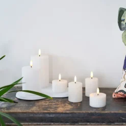 Discount Sille LED bloklys, genopladelig Kunstige Stearinlys