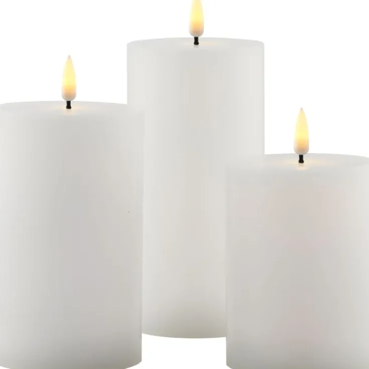 New Sille LED bloklys, genopladelig Kunstige Stearinlys