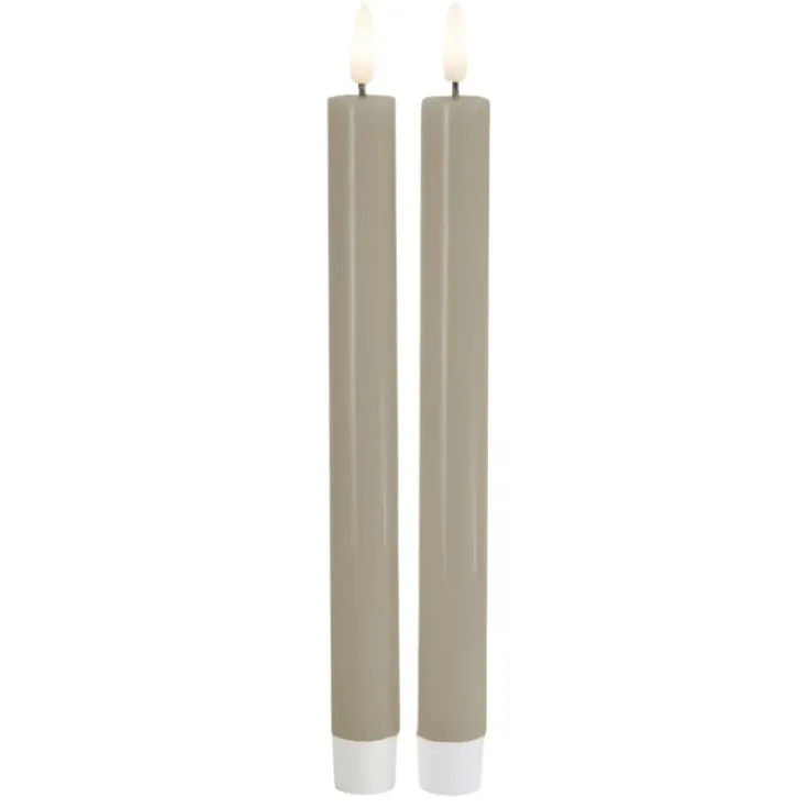 New Sille LED kronelys, batteri, Sirius|Kunstige Stearinlys