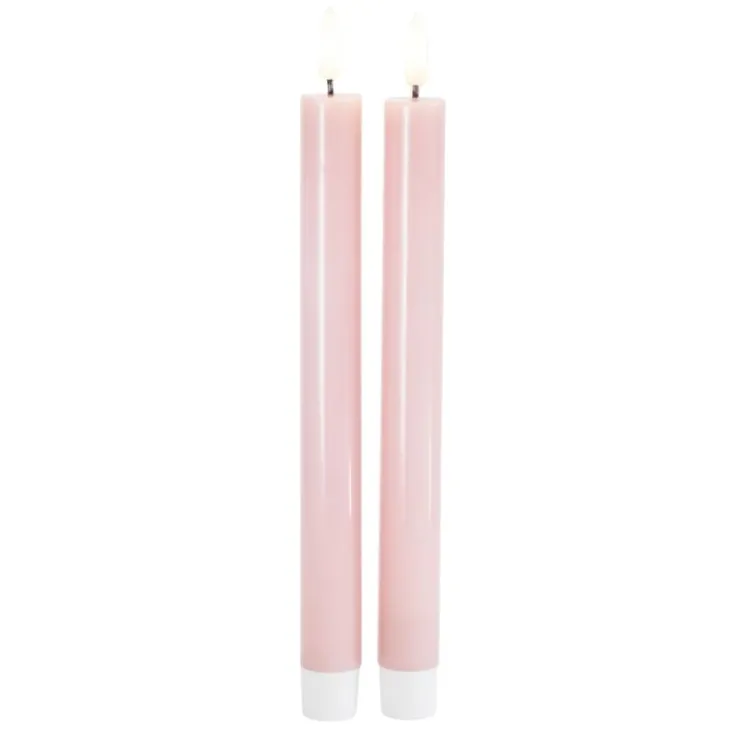 Sille LED kronelys, batteri, Sirius|Kunstige Stearinlys