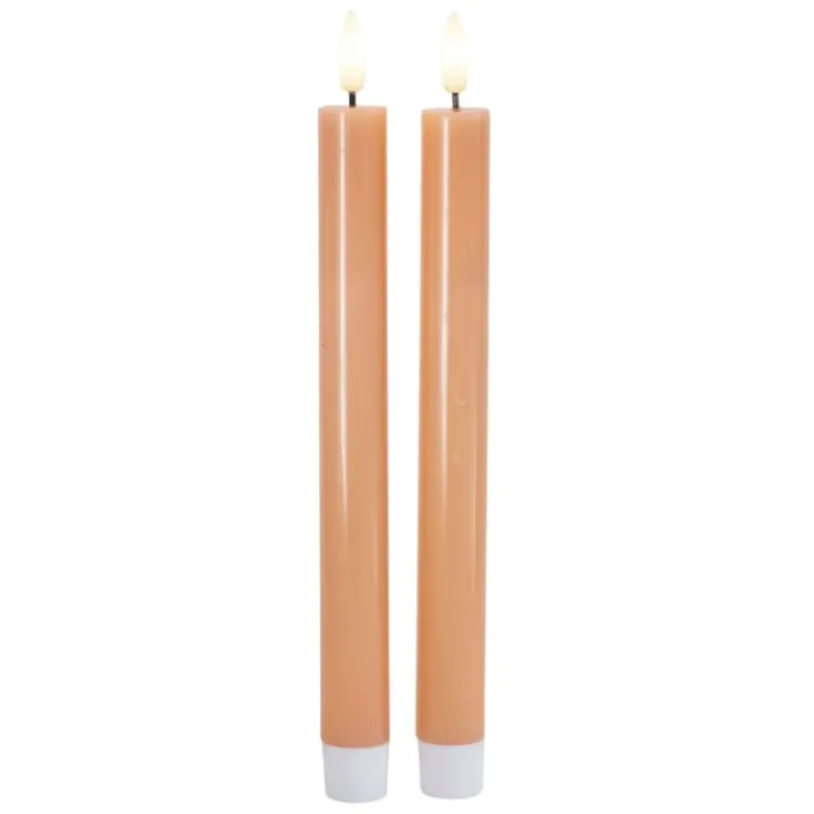 Online Sille LED kronelys, batteri, Sirius|Kunstige Stearinlys
