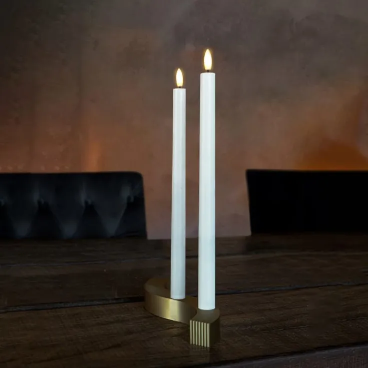 Sille LED kronelys, genopladelig Kunstige Stearinlys