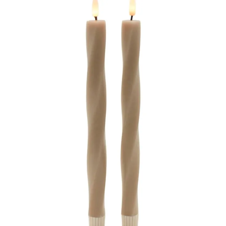 Best Sille Nordic Sculpture Twist kunstig stearinlys, Sirius|Kunstige Stearinlys