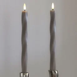 Sale Sille Nordic Sculpture Twist kunstig stearinlys, Sirius|Kunstige Stearinlys