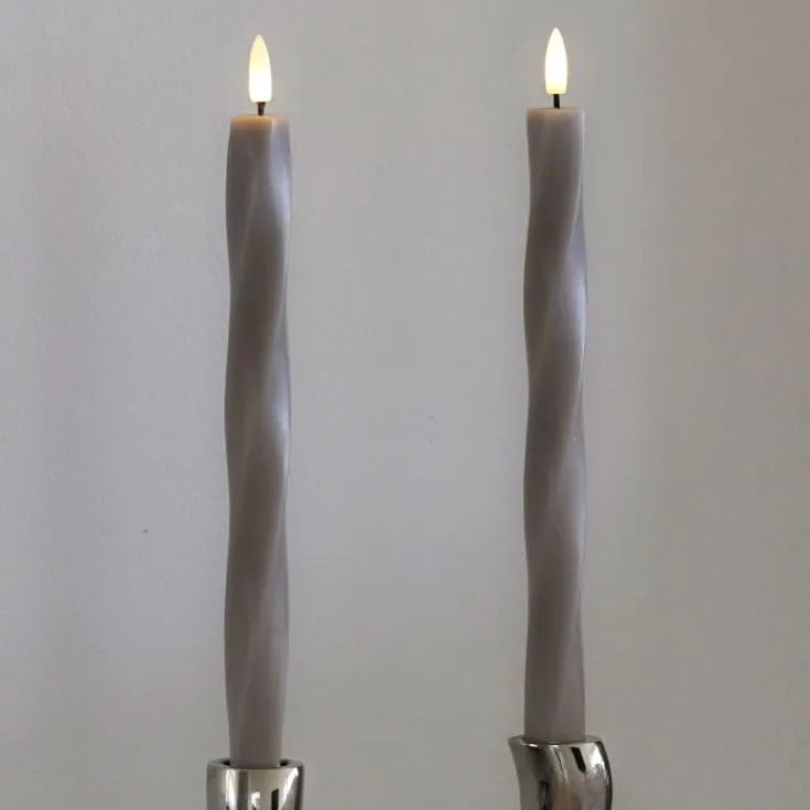 Sale Sille Nordic Sculpture Twist kunstig stearinlys, Sirius|Kunstige Stearinlys