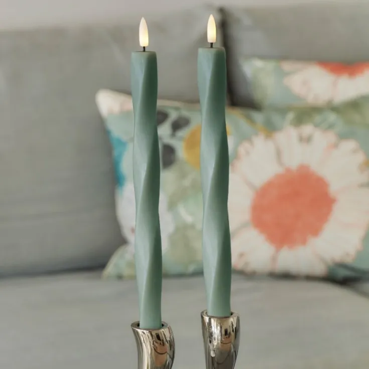 Outlet Sille Nordic Sculpture Twist kunstig stearinlys, Sirius|Kunstige Stearinlys