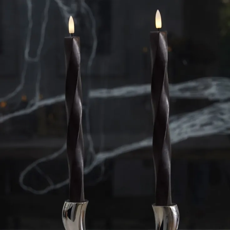 Clearance Sille Nordic Sculpture Twist kunstig stearinlys, Sirius|Kunstige Stearinlys