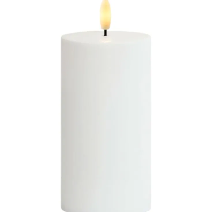 Clearance Sille solcelle LED bloklys Kunstige Stearinlys