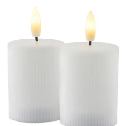 Discount Smilla LED bloklys, genopladelig, Tilbud|Kunstige Stearinlys