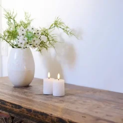 Discount Smilla LED bloklys, genopladelig, Tilbud|Kunstige Stearinlys