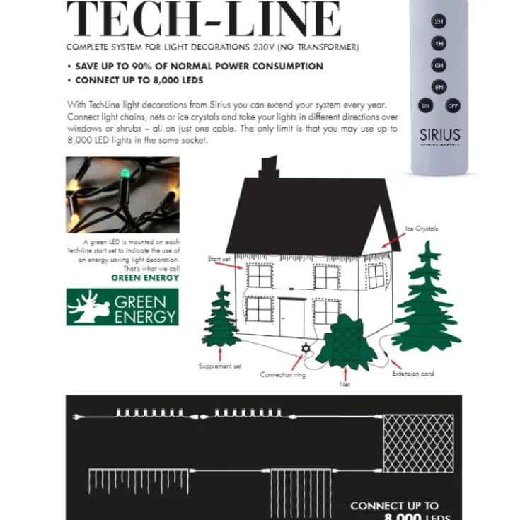 Clearance Tech-Line T-split Sirius