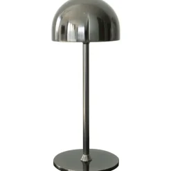 Outlet Tim genopladelig bordlampe, sort nikkel, 30 cm Udendørs Bordlamper|Genopladelige Lamper