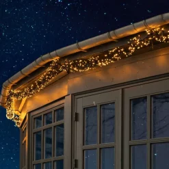 Sale Top-Line Ultra Plus Cluster udendørs lyskæde, 500 varm hvide lys, 3 meter, startsæt Udendørs Julelys|Sirius