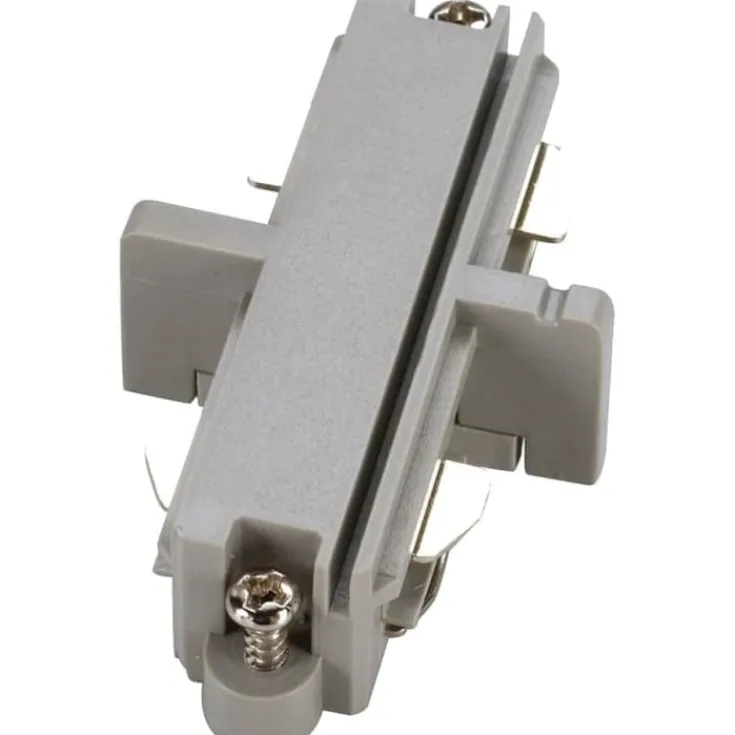 elektrisk samlestykke, grå Strømskinner