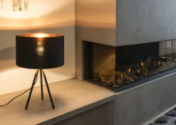 Outlet Fenda bordlampe tripod fod, sort Lampefødder