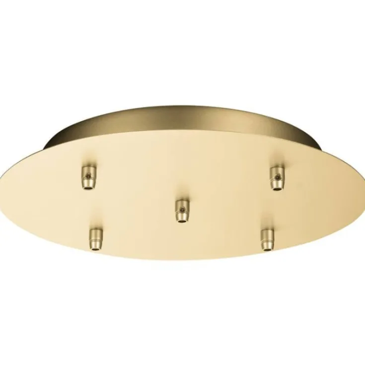 Best Fitu rund loftroset til 5 lamper, Baldakiner