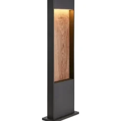 Flatt Pole havelampe, brun, Havelamper