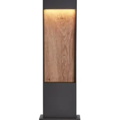 Flatt Pole havelampe, brun, Havelamper